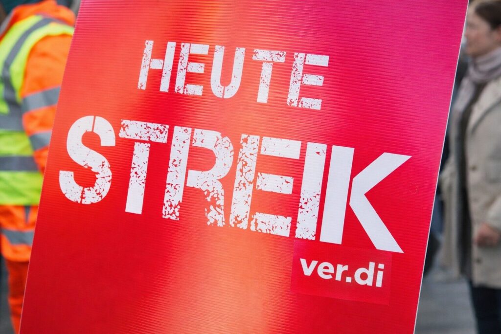 ver.di Streik Chronologie